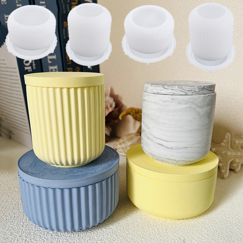 Cement Candle Jar Silicone Mol - Potsticker Mold recension och pris