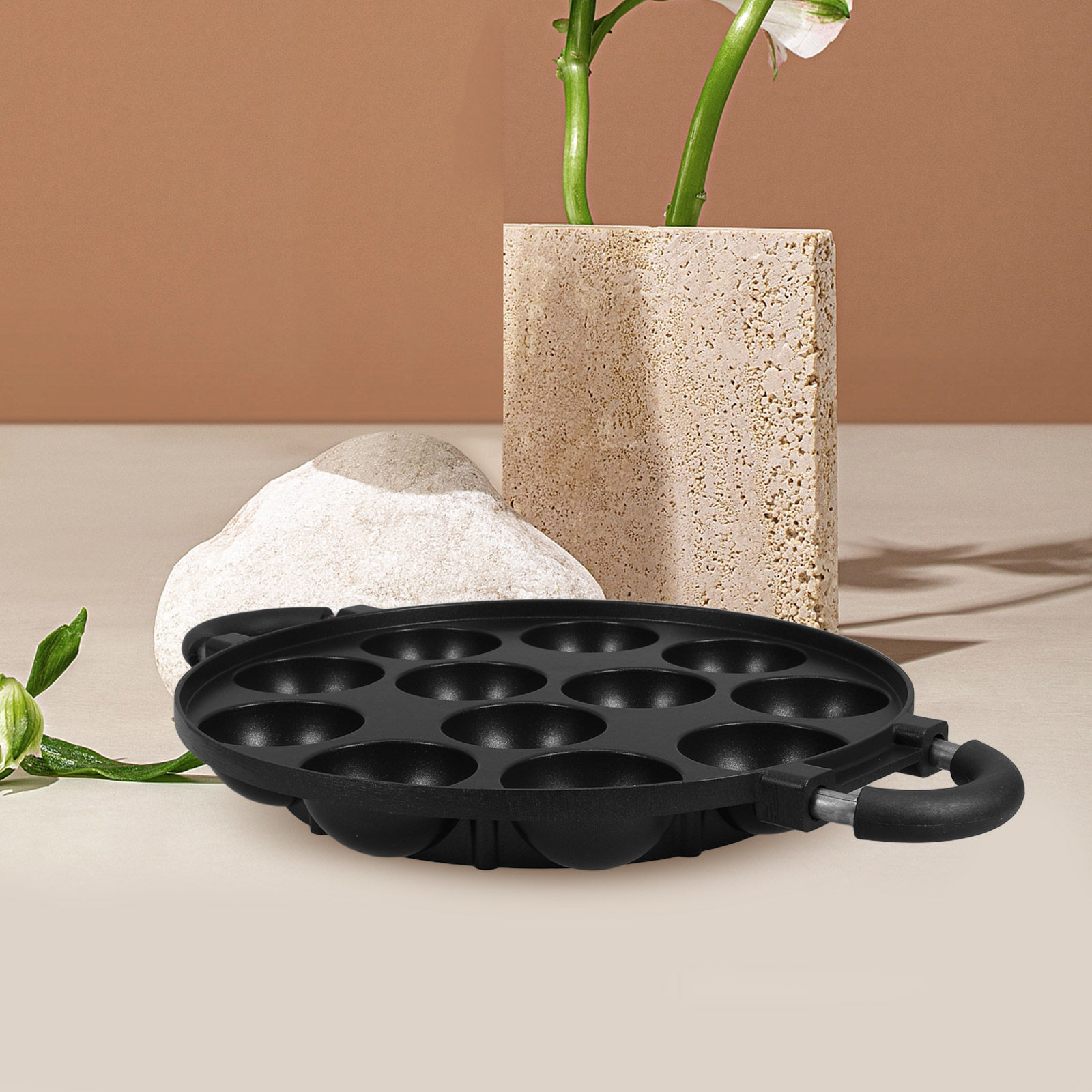 12-Hole Takoyaki Pan Nonstick  - Takoyaki Grill Plate recension och pris